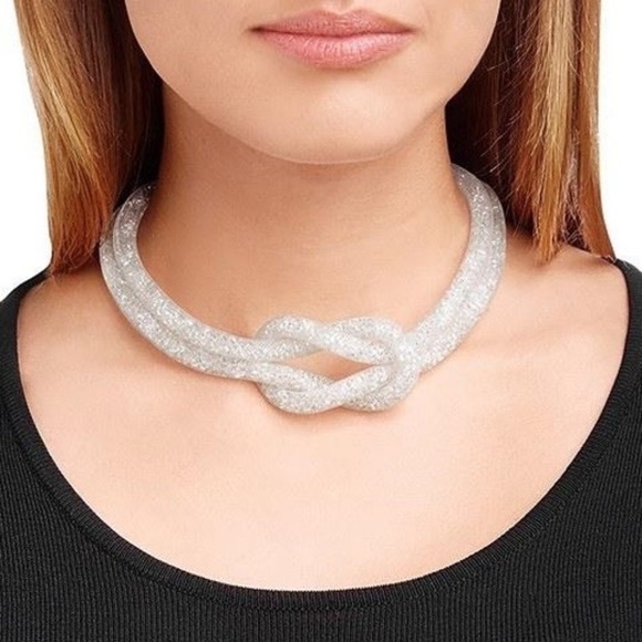 Pre-Owned Swarovski Stardust Knot Necklace***Used only once***